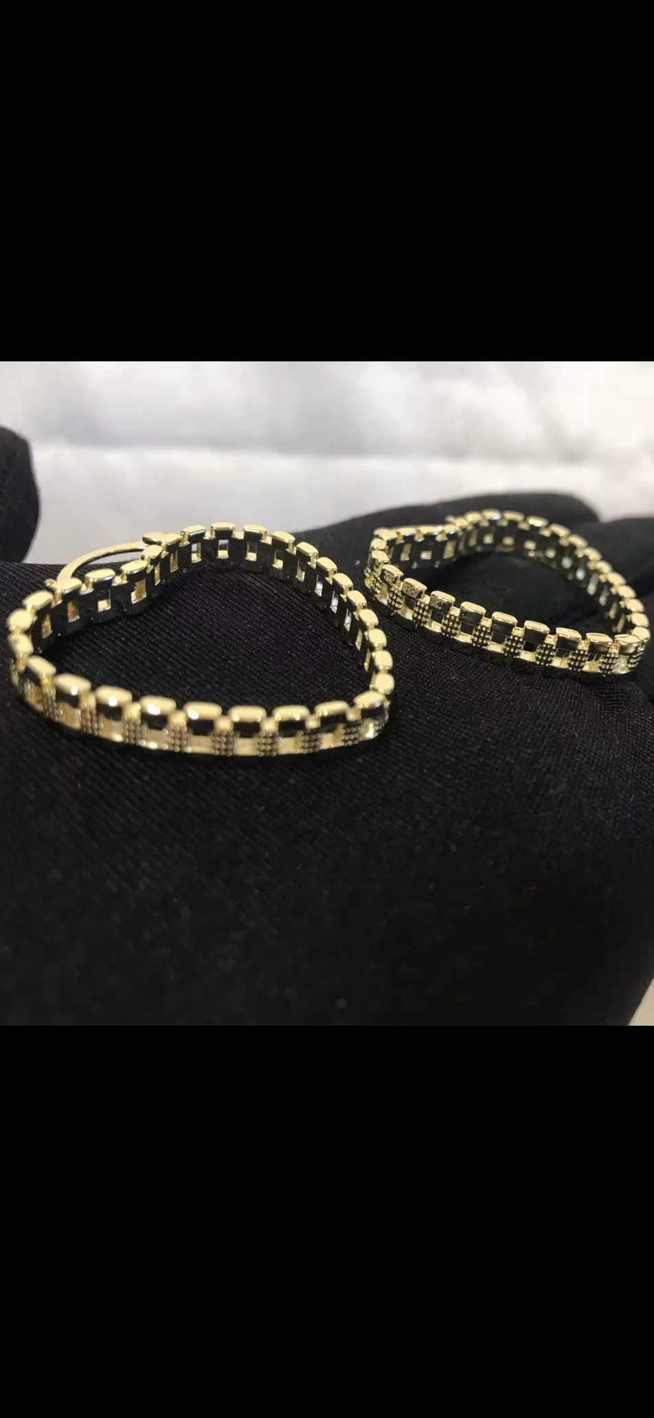 Gold Heart Earrings